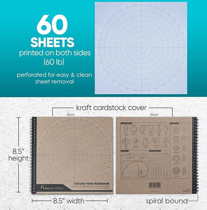 KOALA TOOLS - Circular Grid Sketchbook - Image 4