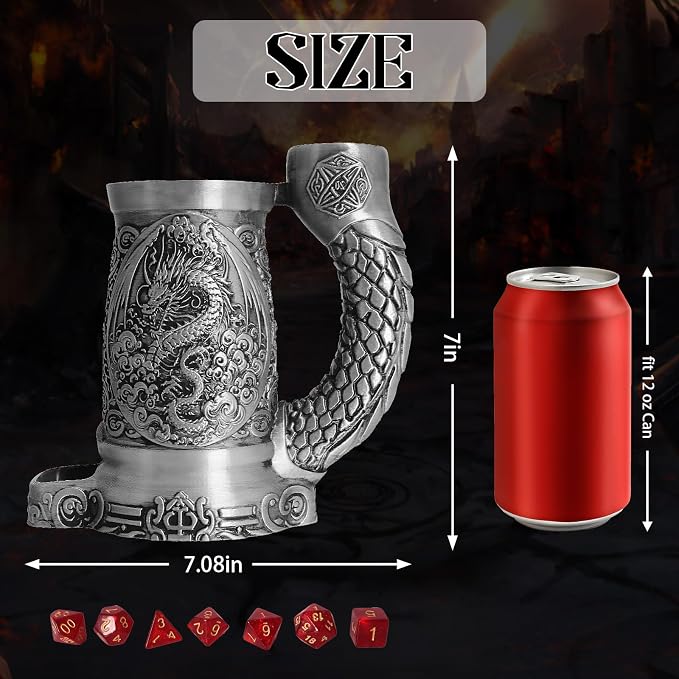 Dice Tower Mug, Dice Rolling Tower, Comes - Image 3