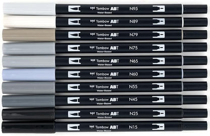 Tombow 56171 Dual Brush Pen Art Markers, Brush and Fine Tip Markers - Image 3