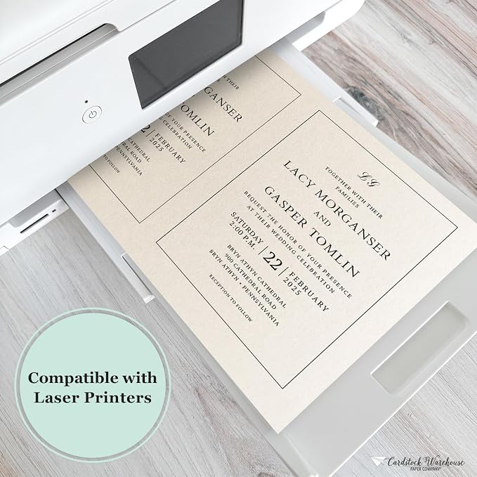 Cardstock Warehouse Stardream Opal Ivory Cardstock Paper - Image 6