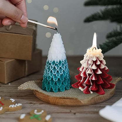 Christmas Tree Silicone Mold 3D Candle Molds - Image 5