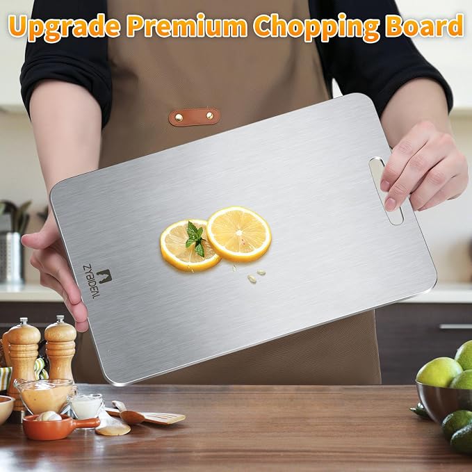 Pure Titanium Cutting Board, Stainless Cutting Boards - Image 4