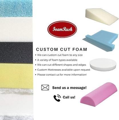 FoamRush 3" x 24" x 24" Water-Resistant Dry Fast Outdoor Upholstery Foam Sheet - Image 8