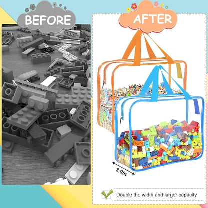 OPELETNNT 6 Color Large Toy Storage Bags - Image 6