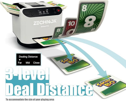2025 New Smart 2-in-1 Automatic Card Shuffler and Dealer, Programmable Card - Image 9