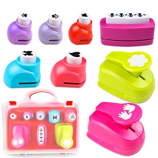 Creative Kids DIY Puncher Craft Set, Paper Hole Punches by noonimum