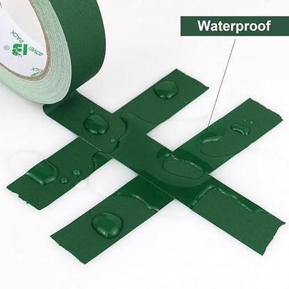 BOMEI PACK Dark Green Gaffer Tape, Matte Non-Reflective, 1inch x 20yds No - Image 4