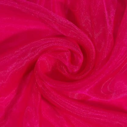 Fynite Sheer Organza Fabric | 10 Yards Long | 44" Wide | Bridal Solid Sheer by FYNITE