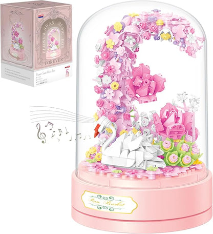 Flower Bouquet Building Set Plants Friends Sets Adults Bonsai Tree Flowers by QARULUS