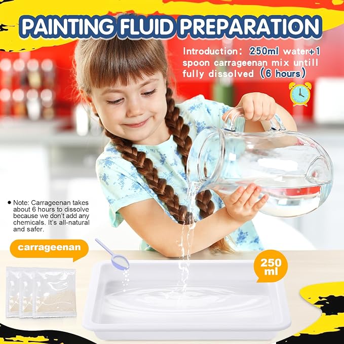 Water Marbling Paint for Kids - Image 2
