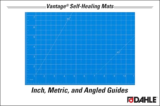 Dahle Vantage 10694 Premium Self-Healing Cutting Mat, 1/2" Grid, 5 Layers - Image 3