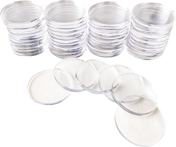 Yuanhe Clear Acrylic Poker Chip Spacers - Image 2