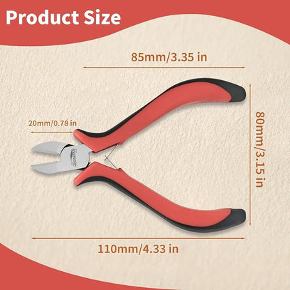 Wire Cutters 4"-5 Pack Side Cutters - Image 2