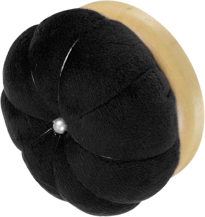 HARFINGTON Wooden Base Needle Pincushions Japanese Style Pin Cushions Round Pin - Image 3