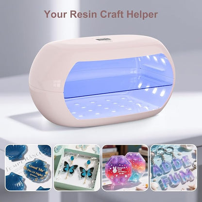 PUWANJILI UV Light for Resin, 360° Ring Dual-Layer & Adjustable Time SettingUV - Image 8