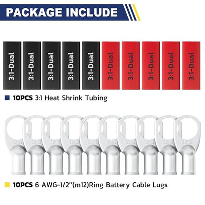 haisstronica 10pcs 6 AWG - Image 4