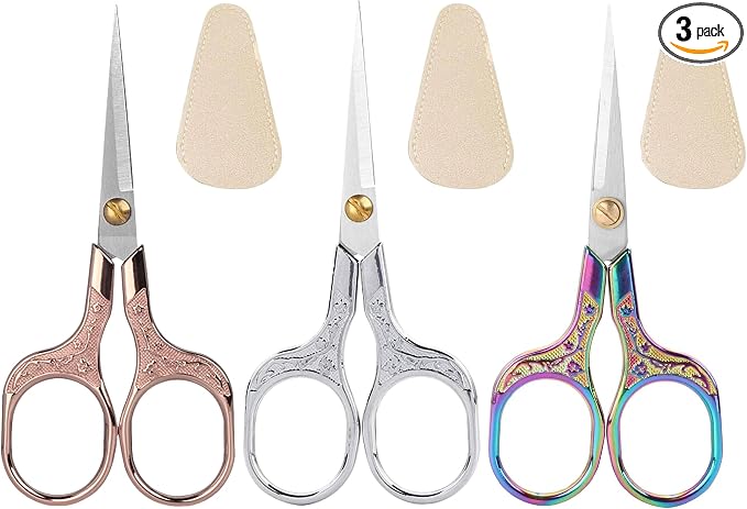 Small sharp scissors-5 Inch Precision Scissors by Jorunhe