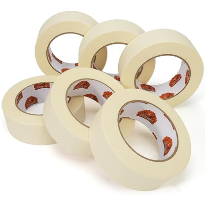 TAPEBEAR General Purpose Masking Tape 1.5 Inch x 60 Yards, DIY Arts Crafts by TAPEBEAR