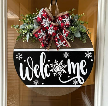 Christmas Stencils for Crafts Reusable Christmas Doormat Stencils Xmas Holiday - Image 3