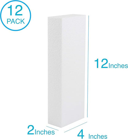 Silverlake 4x12x2 Craft Foam for Styrofoam Block Projects - Image 3