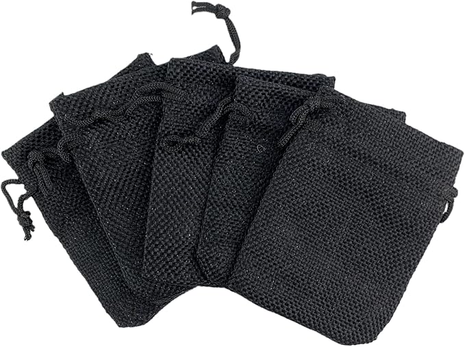 Palmhomee Pack of 25 Burlap Gift Bags - Image 4