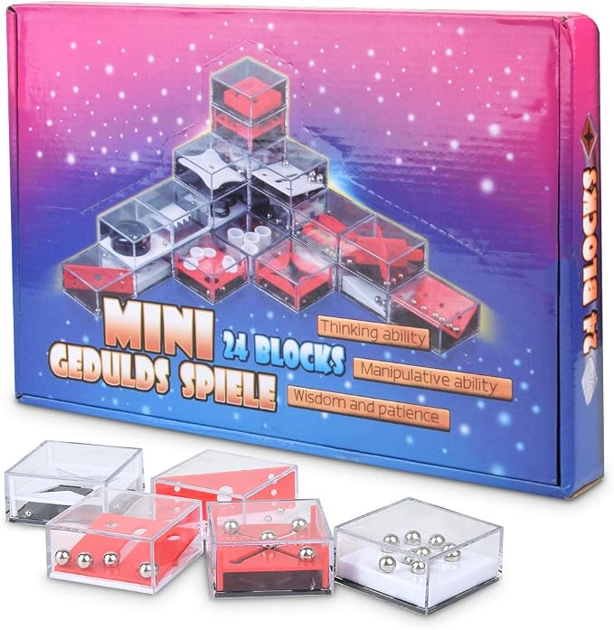 Puzzle Toy Box Game Kids Teenager Balance IQ Party Favor Games Cube Puzzle - Image 3