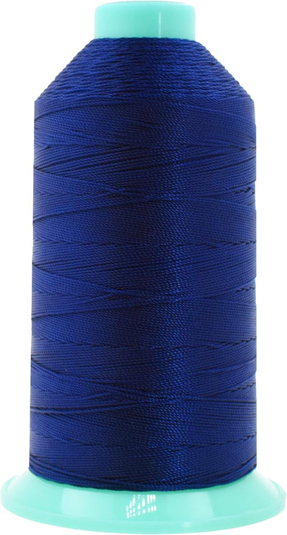 Mandala Crafts Bonded Nylon Thread Dark Blue Heavy Duty Sewing Threads by MandalaCrafts