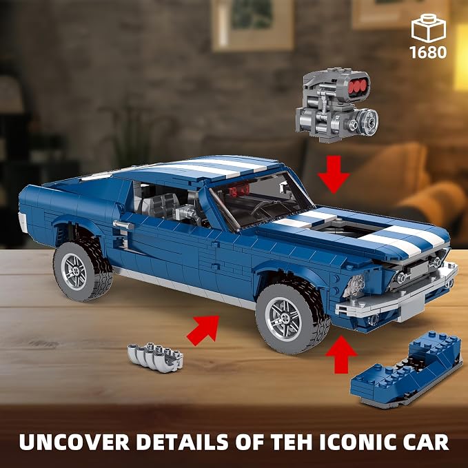 Creater Expert GT 1976 Building Blocks Toys - Image 4