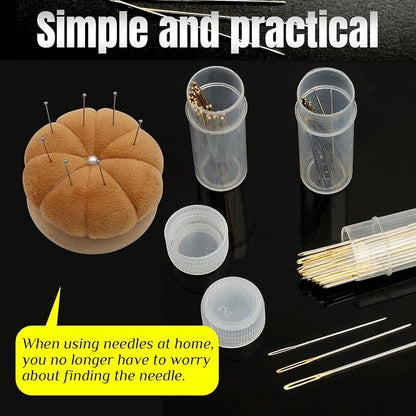Uxney Pin Cushion, Wooden Sewing Pin Cushion Pincushion Needle Cushion - Image 5