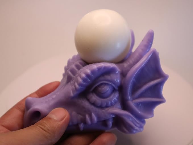 3D Dragon Silicone Mold for Resin Candle Making & Soap Making - Image 4