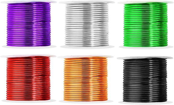 Mandala Crafts 13 Gauge Anodized Aluminum Craft Wire by MandalaCrafts