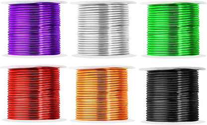 Mandala Crafts 13 Gauge Anodized Aluminum Craft Wire by MandalaCrafts