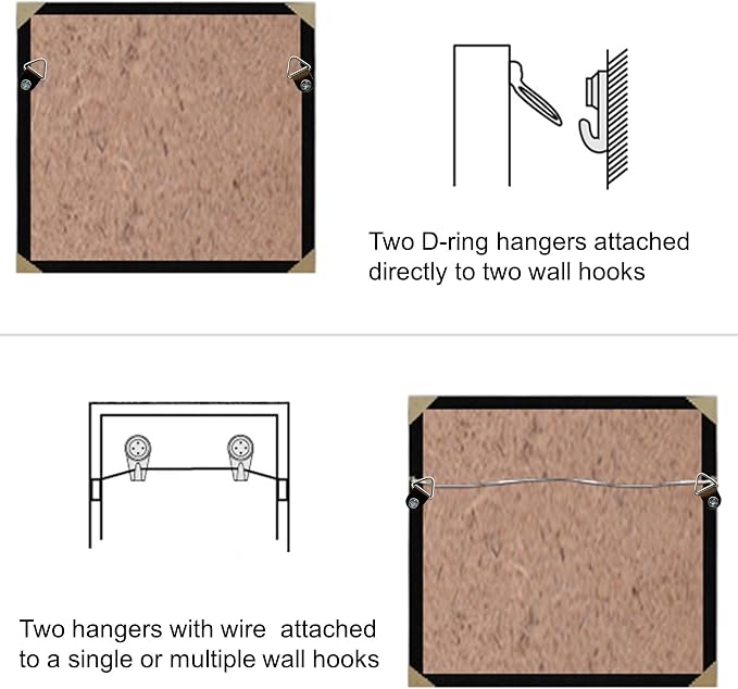 Silver Triangle Ring Picture Hangers - Image 7