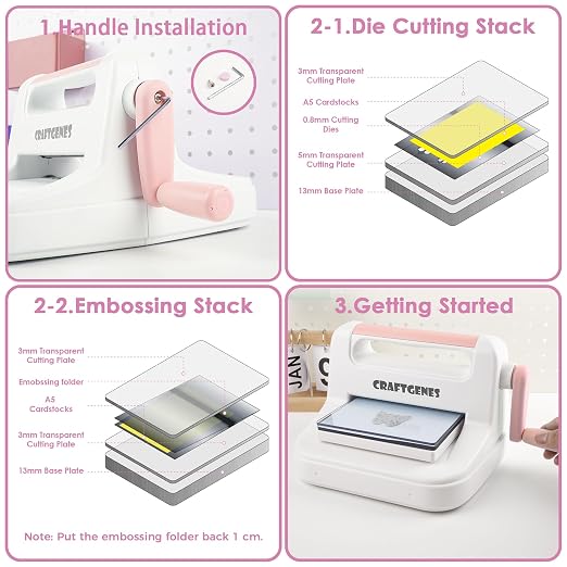 Die Cutting Machine and Embossing Machine – 6'' Opening Size - Image 6