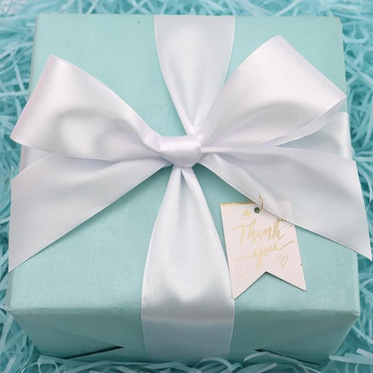 White Solid Satin Ribbon 2 Inch 25 Yards Solid Polyester Fabric Ribbon - Image 2