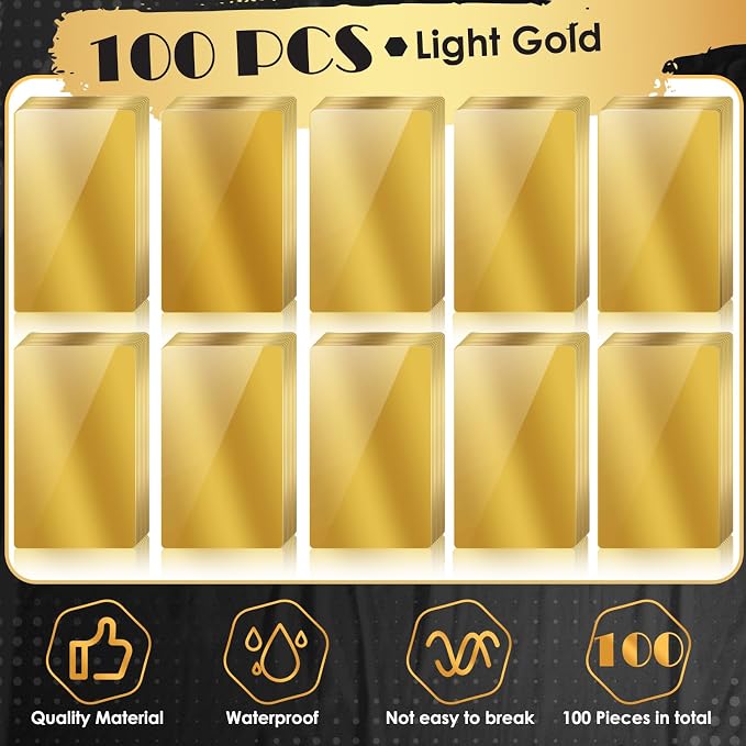 weparmeety 100 Pcs Metal Engraving Blanks Aluminum Sheet Laser Engraving - Image 3