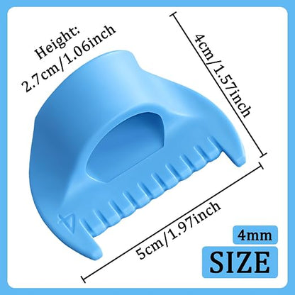 2 PCS 4mm Edge Lock Seam Guide, Mini Sewing Finger Ruler - Image 2
