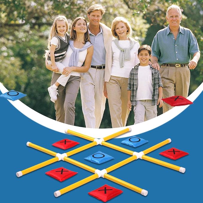 OTTARO Giant Tic Tac Toe Game Outdoor Indoor - Image 7