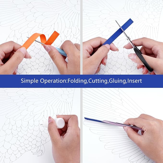 Uniquilling Quilling Kit for Adults - Image 4