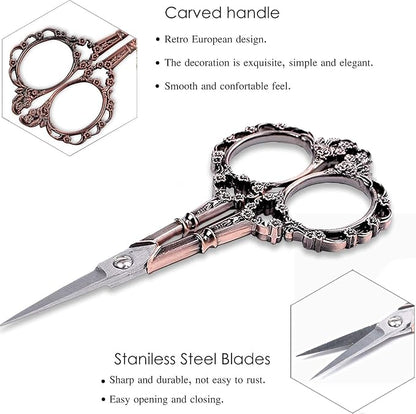 BIHRTC 4.5inch Embroidery Scissors Small Multipurpose Scissor - Image 3