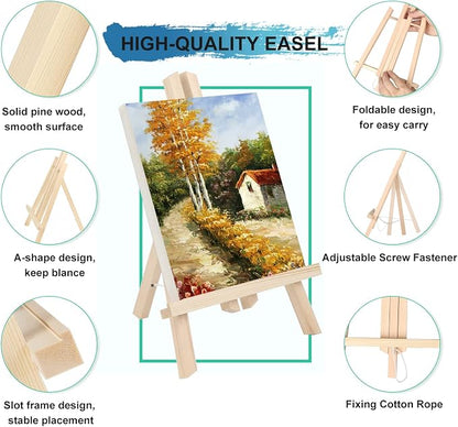 Kinlink 11.8 Inch Tall Wood Easels - Image 3