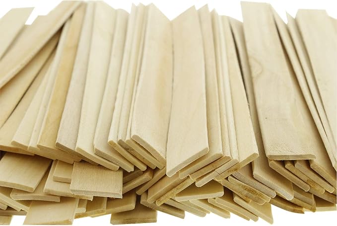 Custom Shop Paint Mix Sticks Pack of 25 Each 12" Birch Paint Mixing Paddles - Image 5