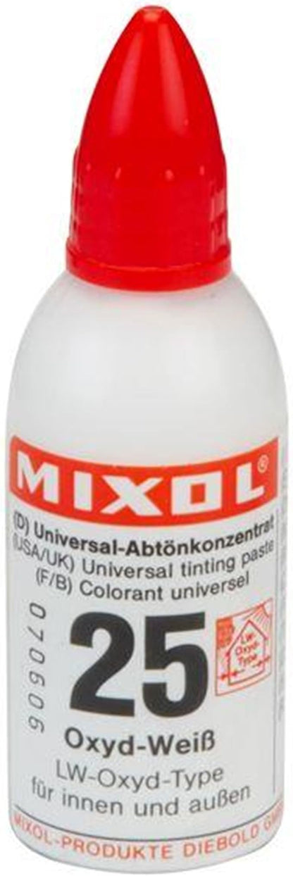Mixol Universal Tints, Oxide White #25 by SoloGuitars