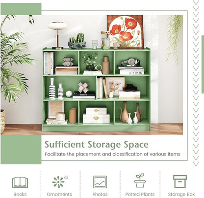 Toy Storage Organizer, 2-Tier Kids Bookshelf, 5 Cube Kids' Bookcases, Cabinets - Image 5
