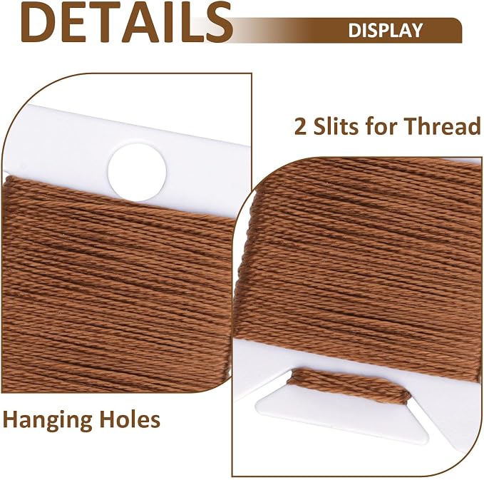 200 PCS Embroidery Floss Bobbins, Plastic Embroidery Floss Organizer, Thread - Image 4