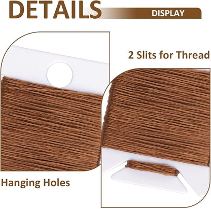 200 PCS Embroidery Floss Bobbins, Plastic Embroidery Floss Organizer, Thread - Image 4