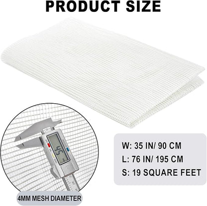 ZENFUN 35" X 76" Mosaic Mesh for Back Mounted Tile, 4.2 oz Fiberglass Mesh - Image 2