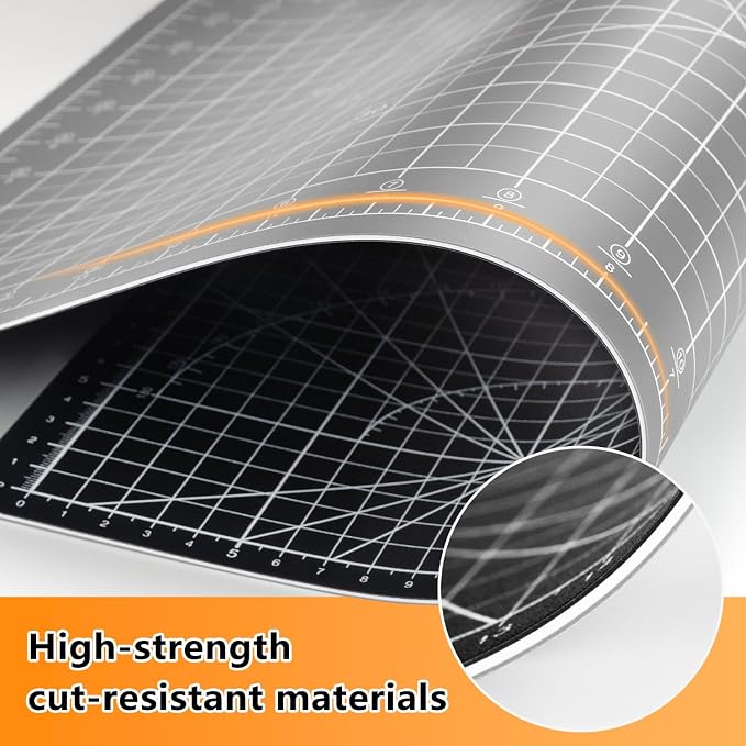 Ecraft Large Self Healing Cutting Mat: 24" x 36" Double Sided 5-Ply Hobby Mat - Image 4