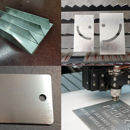 6061 T651 Aluminum Sheet Metal 10 x 12 x 1/8 Inch Thickness Rectangle Metal - Image 6