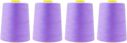 Mandala Crafts 4 Pack of Serger Threads Cones Spools by MandalaCrafts